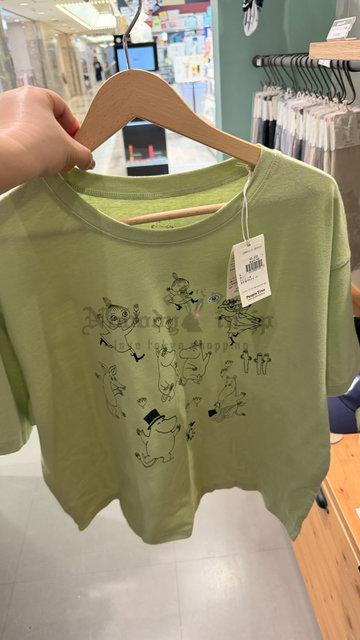 MOOMIN嚕嚕米有機棉短袖上衣
