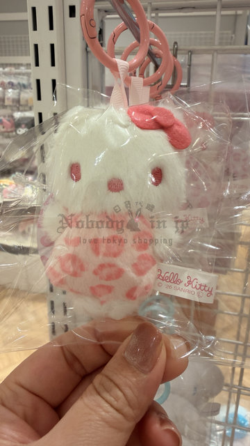 munyugurumi x Sanrio聯名豹紋絨毛吊飾