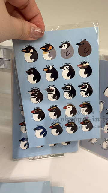 企鵝市集期間限定展單入明信片