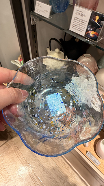 江戸硝子日本製玻璃花碗