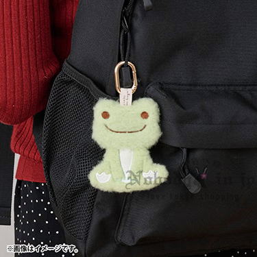 萌蛙匹克青蛙半立體絨毛登山扣吊飾 特價
