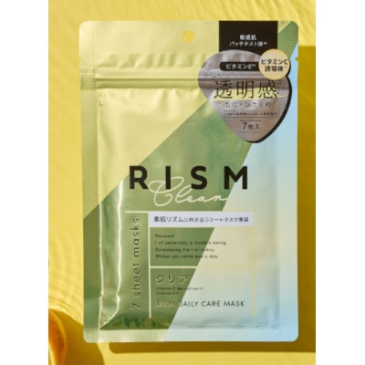RISM DAILY CARE 日常護理7枚入5分鐘面膜