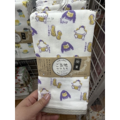 日本製地區元素34x90cm長毛巾 特價(VIP下標限定請勿自行下單)