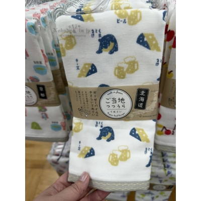 日本製地區元素34x90cm長毛巾 特價(VIP下標限定請勿自行下單)