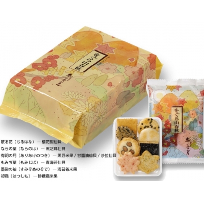 小倉山莊をぐら山春秋綜合仙貝