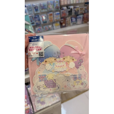 Sanrio發光+音樂生日卡片