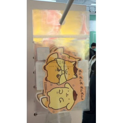 橫溝友里朗萌綺盟 x Sanrio聯名2入造型貼紙