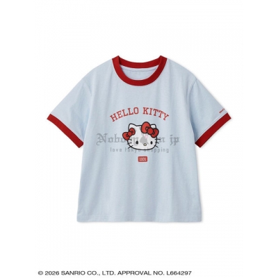 Sanrio house拼色圓領短袖上衣