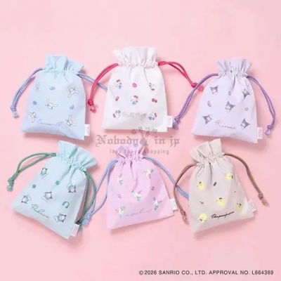 Sanrio After school memories系列收納束口袋