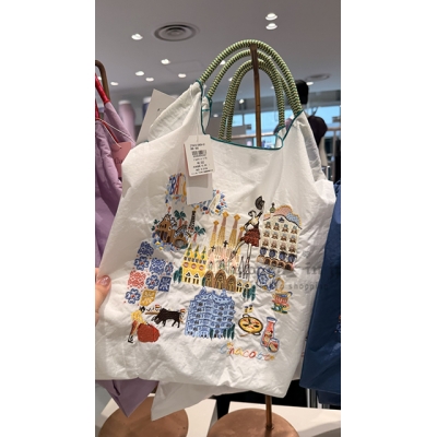 Chacott芭蕾舞專賣店 x Ball & Chain 西班牙巴塞隆納之旅折疊購物袋