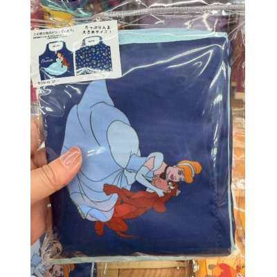 迪士尼通販雙面圖案折疊購物袋