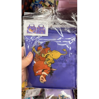 迪士尼通販雙面圖案折疊購物袋