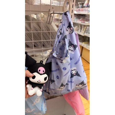 Sanrio矽膠掛包+購物袋組