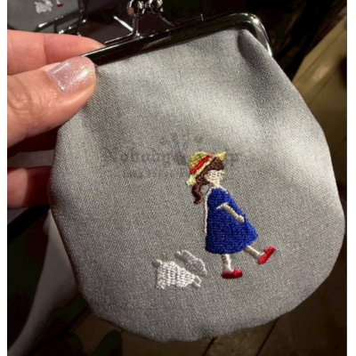 Pocchiri橫濱限定刺繡2.5寸小物包