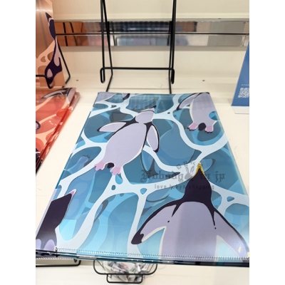 企鵝市集期間限定展A4資料夾