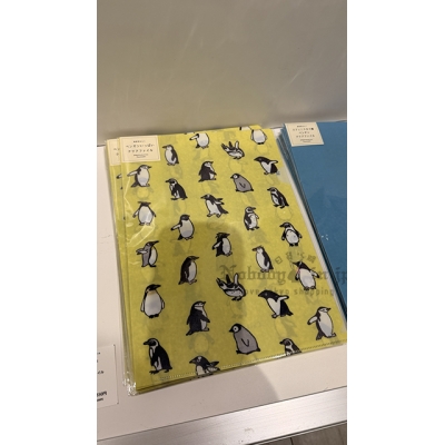 企鵝市集期間限定展A4資料夾