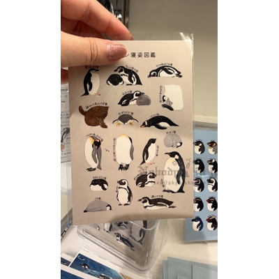 企鵝市集期間限定展單入明信片
