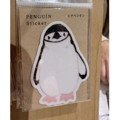 企鵝市集期間限定展造型貼紙