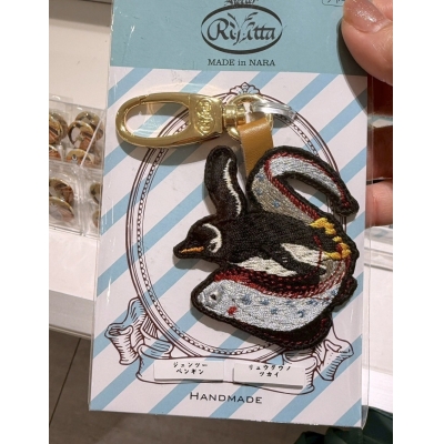 企鵝市集期間限定展極美刺繡吊飾