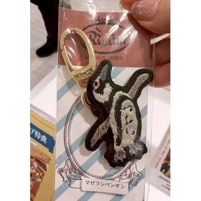 企鵝市集期間限定展極美刺繡吊飾