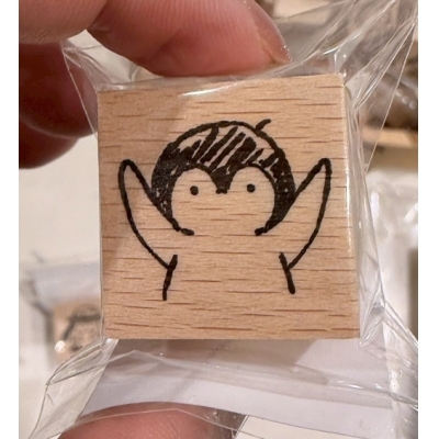 企鵝市集期間限定展橡皮印章