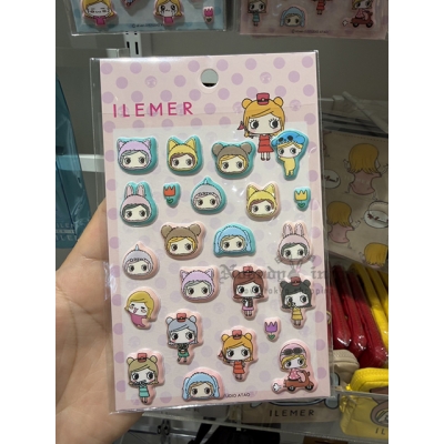 ILEMER立體貼紙