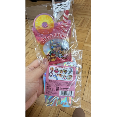 Sanrio 30枚入透明貼紙組