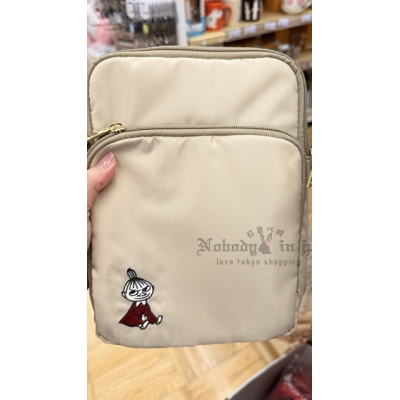 Moomin嚕嚕米風琴式多口袋斜背包 特價