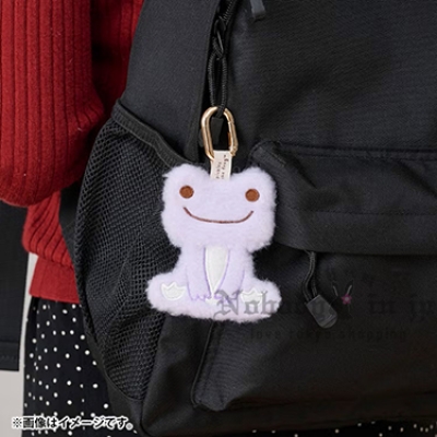 萌蛙匹克青蛙半立體絨毛登山扣吊飾 特價