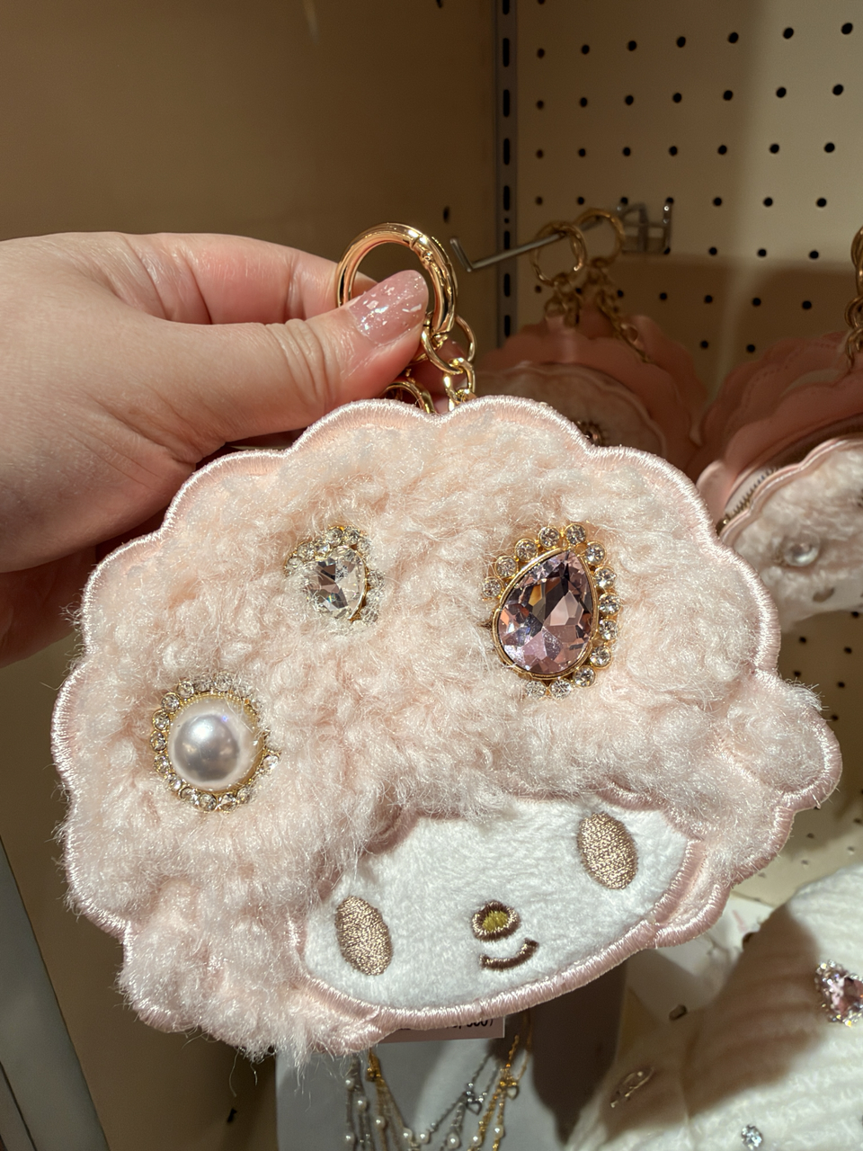 Sanrio house x FURFUR聯名水鑽合皮掛包