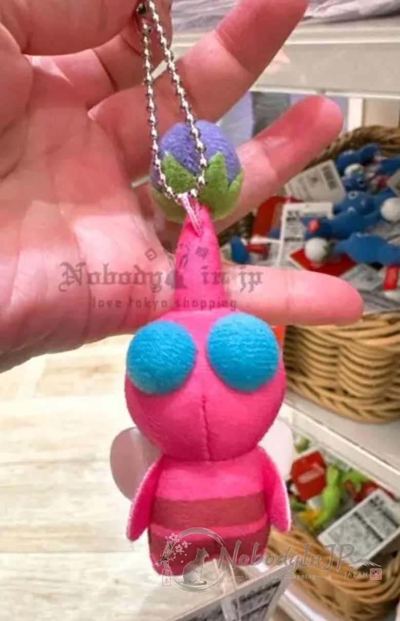 任天堂皮克敏PIKMIN迷你絨毛珠錬吊飾