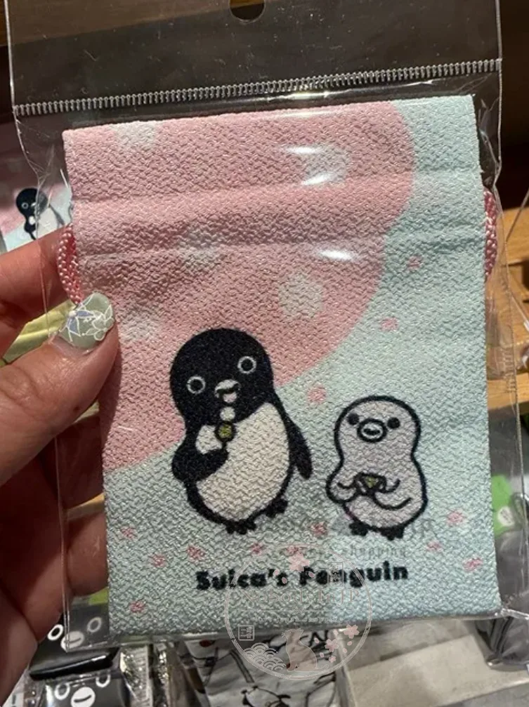 Suica企鵝日本製迷你束口袋