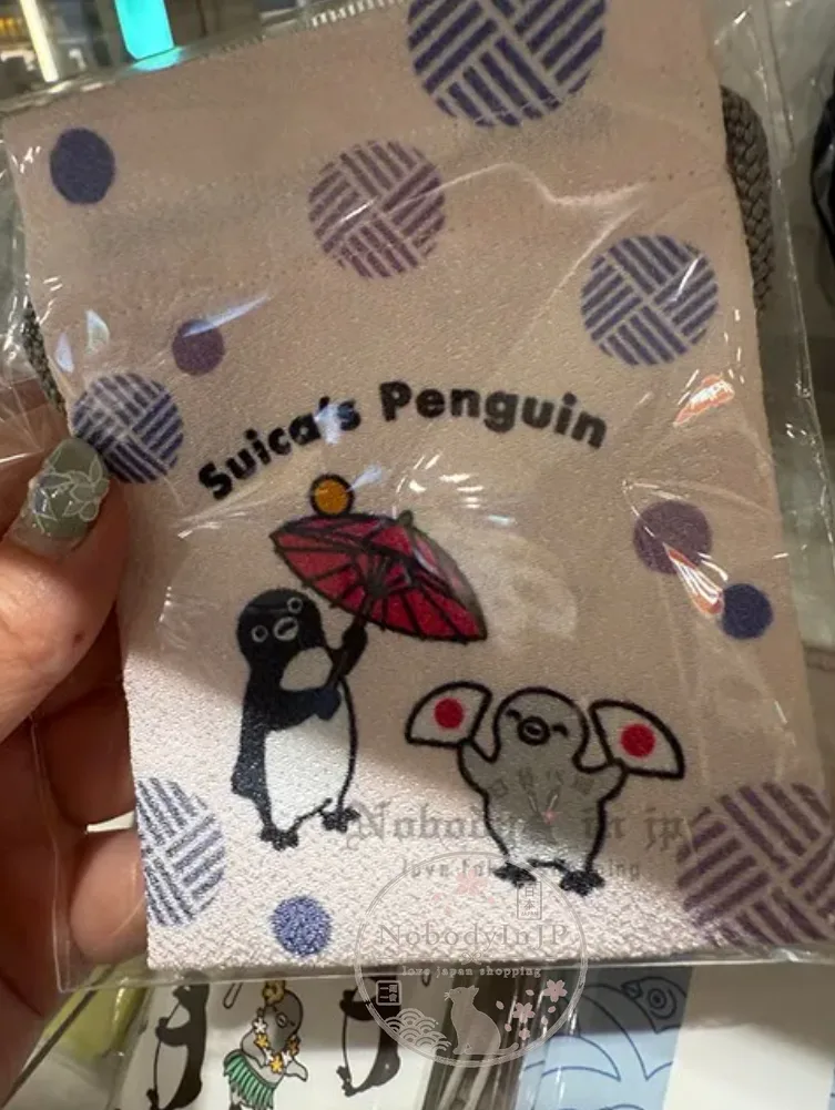 Suica企鵝日本製迷你束口袋