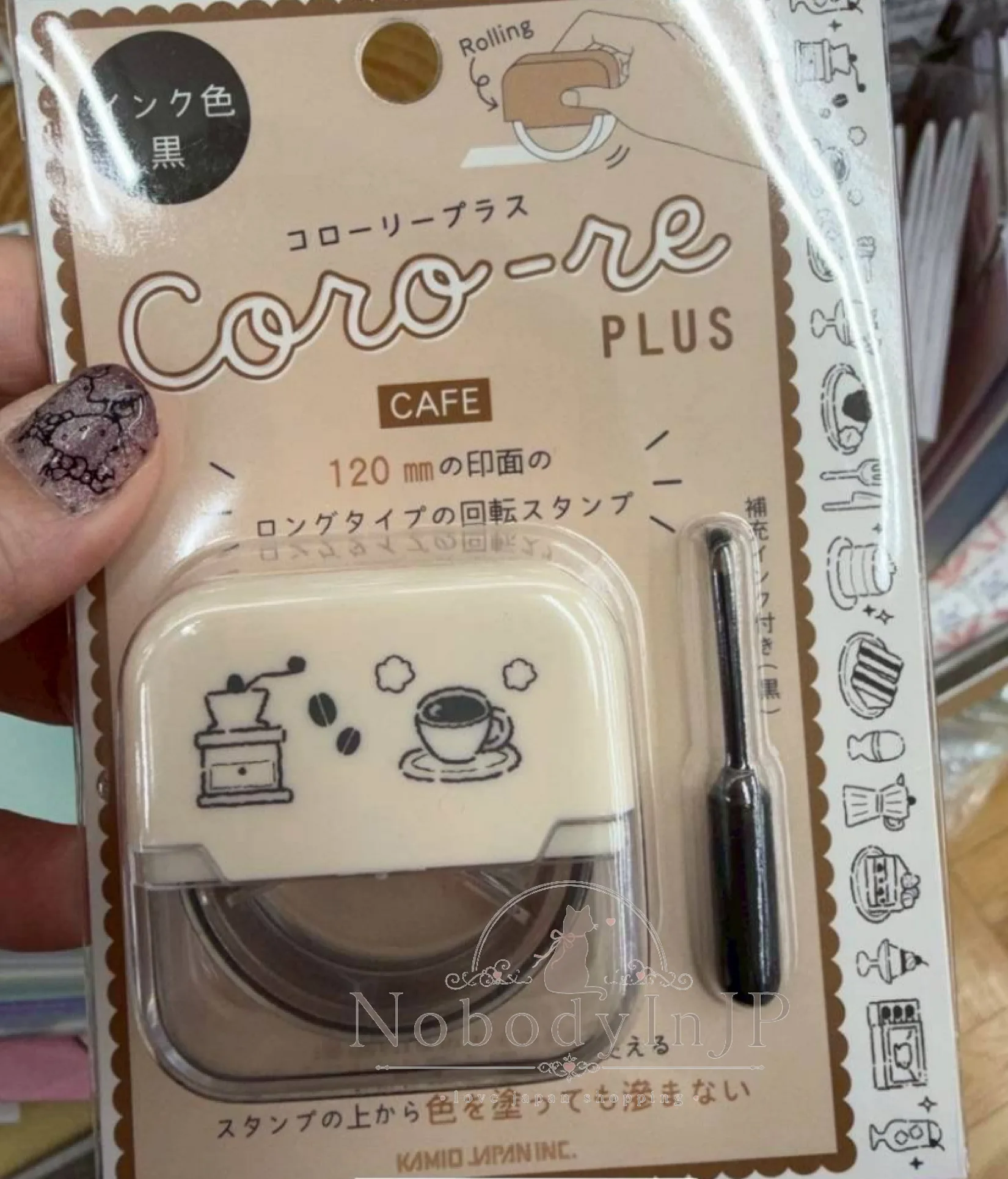 Coro-re PLUS 120mm印面旋轉印章 特價