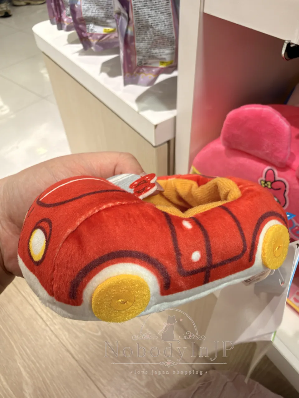 Sanrio 超級可愛大冒險系列汽車絨毛娃娃