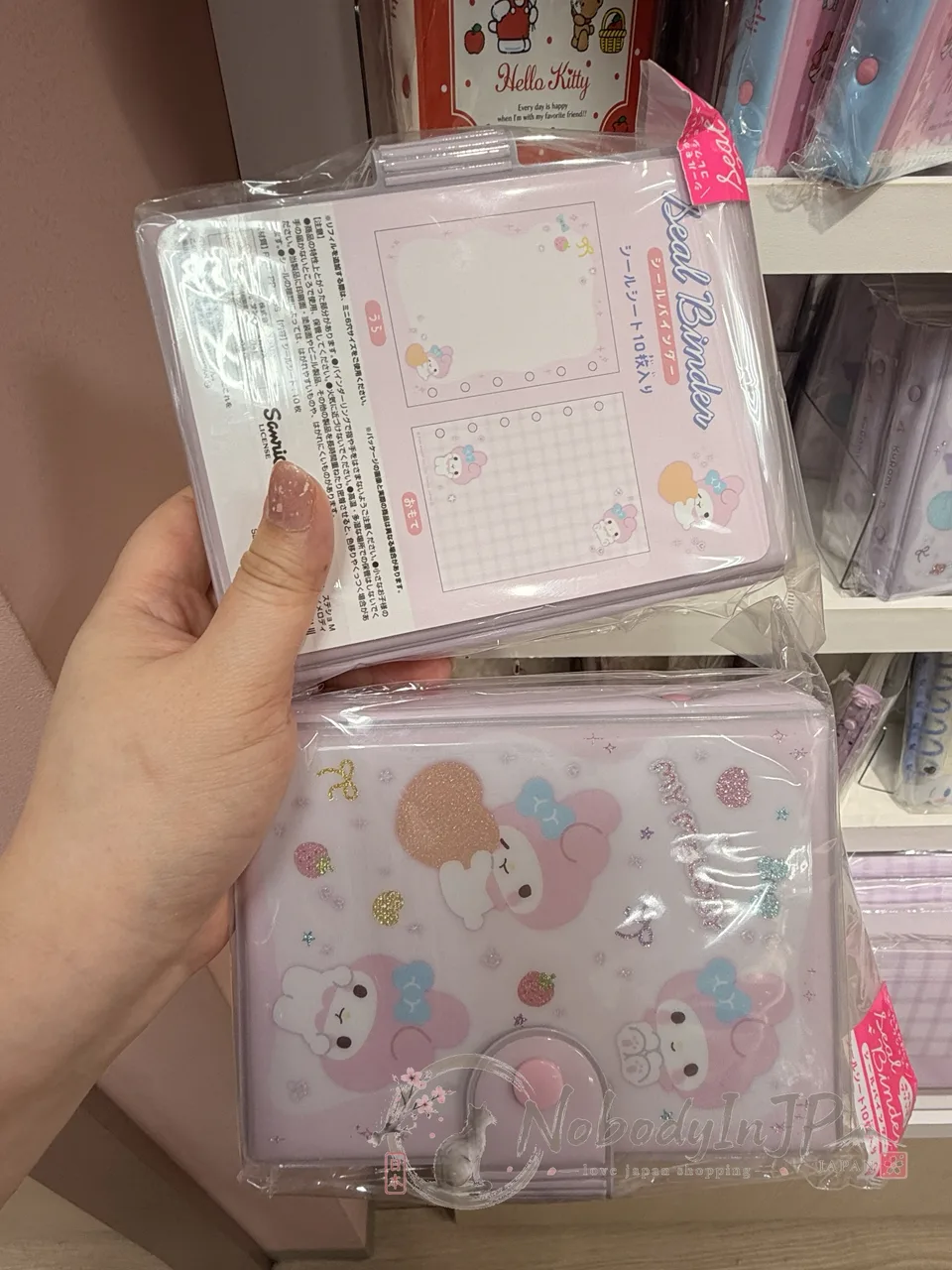 Sanrio 10枚紙活頁夾收納簿
