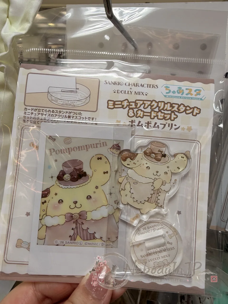 Sanrio DOLLY MIX系列壓克力立牌+小卡組