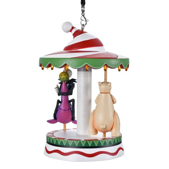 ジャック・スケリントン オーナメント カルーセル Tim Burton's The Nightmare Before Christmas Disney Christmas Ornament (5).jpg