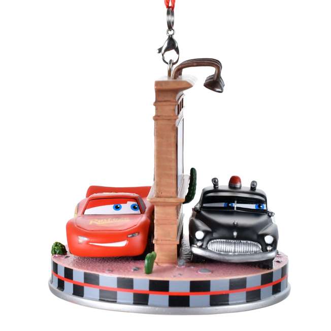ライトニング・マックィーン＆シェリフ オーナメント Disney Christmas Ornament (5).jpg
