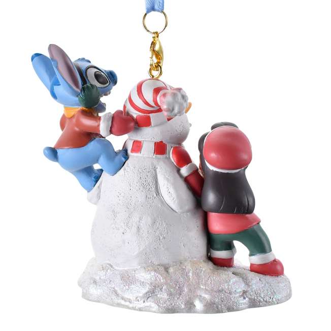 リロ＆スティッチ オーナメント 雪だるま Disney Christmas Ornament (1).jpg