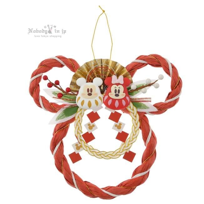ミッキー＆ミニー しめ飾り NEW YEAR DARUMA 2026 (1)_結果.jpg