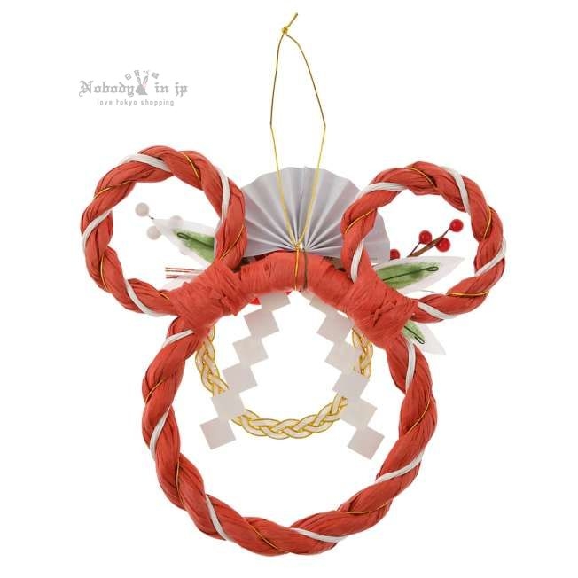 ミッキー＆ミニー しめ飾り NEW YEAR DARUMA 2026 (2)_結果.jpg