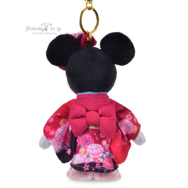 ミニー ぬいぐるみキーホルダー・キーチェーン Kimono (1)_結果.jpg