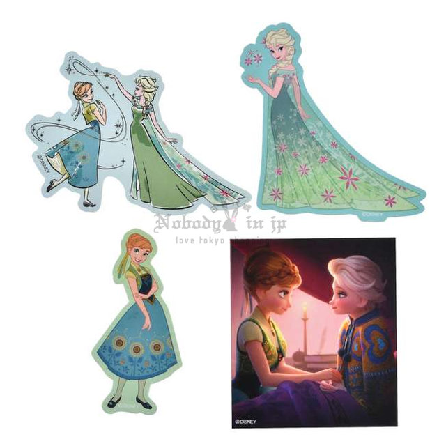 アナ＆エルサ シール・ステッカー Sticker Collection FROZEN FEVER (1)_OK.jpg