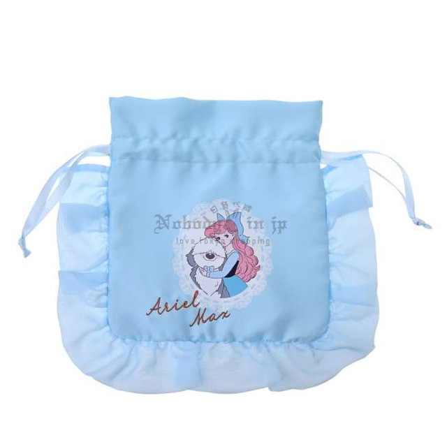 アリエル＆マックス 巾着 リトル・マーメイド Illustrated by mikko (2)_OK.jpg