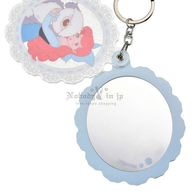 アリエル＆マックス キーホルダー・キーチェーン ミラー チャーム付き Illustrated by mikko (4)_OK.jpg