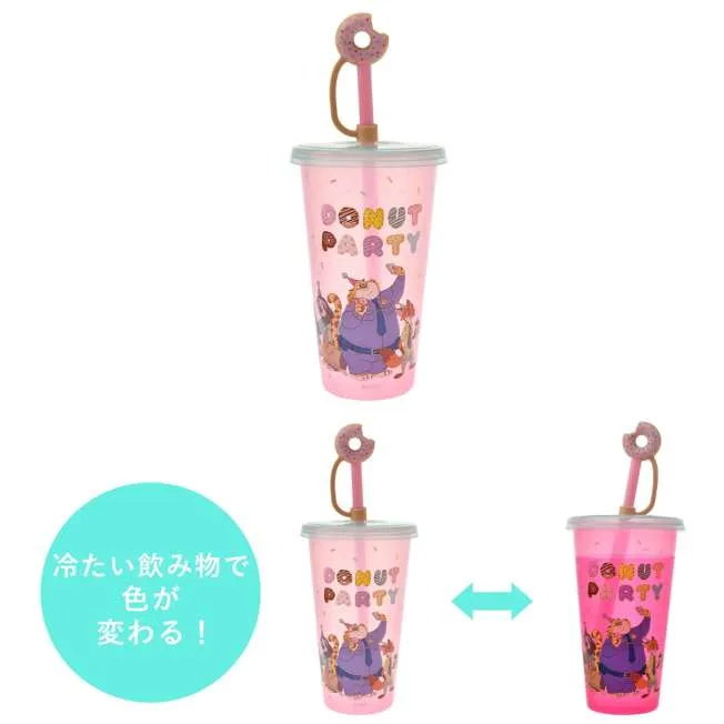 ズートピア タンブラー カラーチェンジ ストローキャップ付き 10TH Anniversary Collection from the Disney movie Zootopia (1).jpg