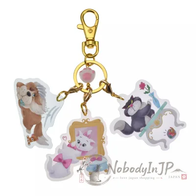 迪士尼商店FLUFFYANIMAL系列3連鑰匙圈