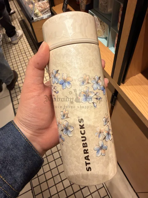 Starbucks 2026 櫻花系列貝殼風355ml保溫瓶(VIP下標限定請勿自行下單)