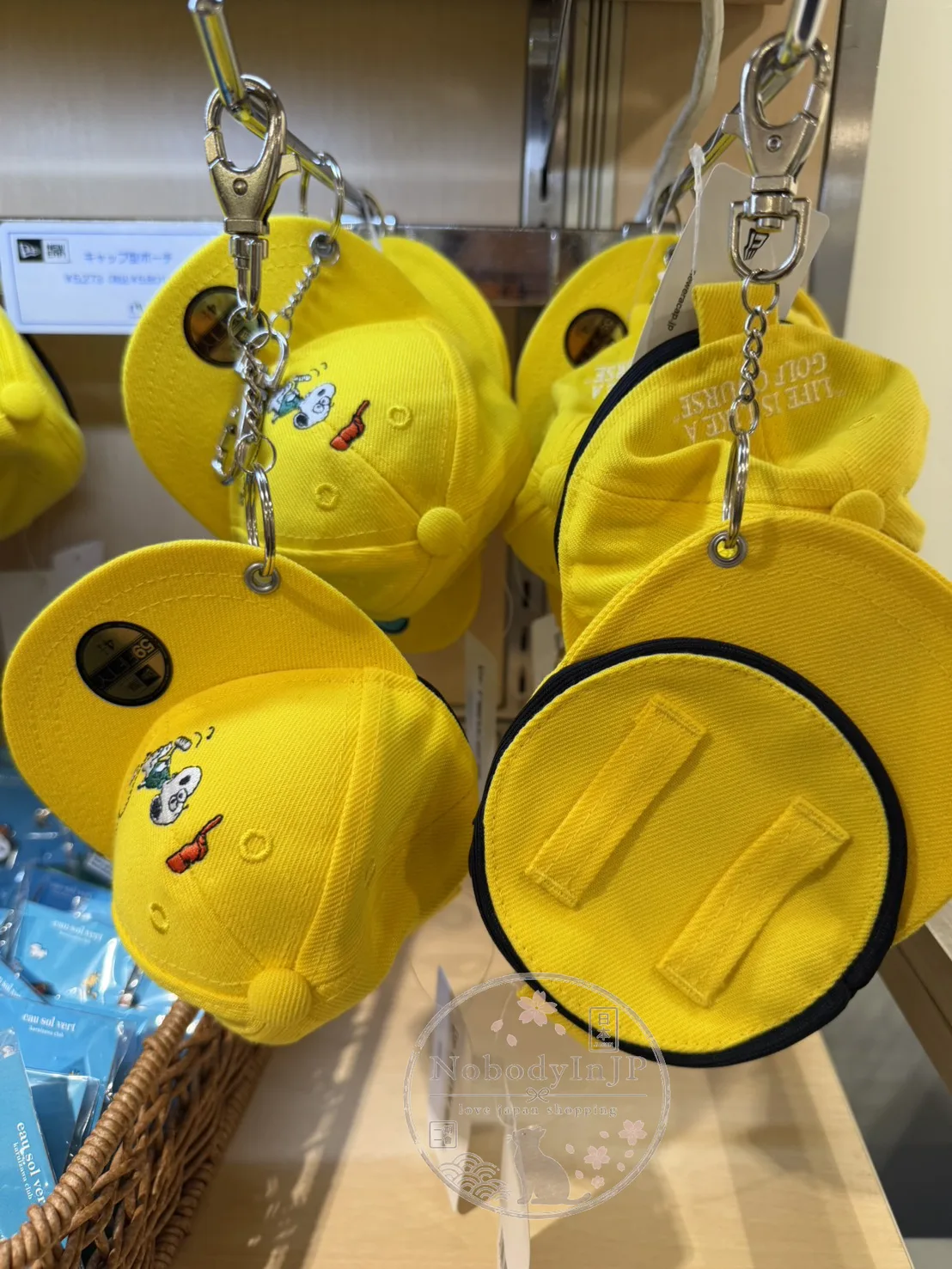 銀座三越SNOOPY期間限定展NEWERA聯名棒球帽掛包